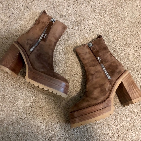 “NEW” AGL Tora High-Top Zip Bootie - Picture 5 of 11